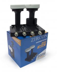 Obrázok tovaru: LNB Monoblok Zircon Quad M-0443 Skylink